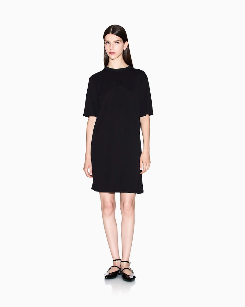 Armani Exchange - Short Dresses, Woman, Black, Size: