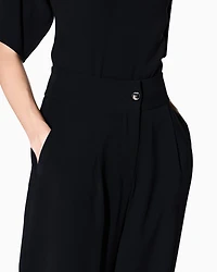 Armani Exchange - Formal Trousers, Woman, Black, Size: