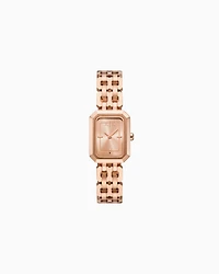  Two-Hand Rose Gold-Tone Stainless Steel Watch