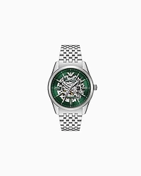 Emporio Armani - Automatic Stainless Steel Watch, Man, Multicoloured, Size: TU