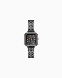 Armani Exchange -  Three-Hand Gunmetal Stainless Steel Watch, Woman, Multicoloured, Size: TU