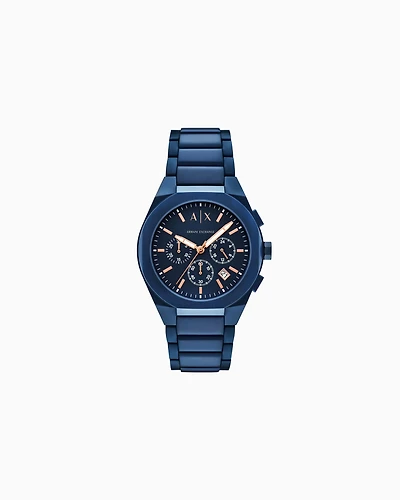  Sync Chronograph Blue Stainless Steel Watch