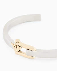Emporio Armani -  Two-Tone Stainless Steel Cuff Bracelet, Man, Multicoloured, Size: TU