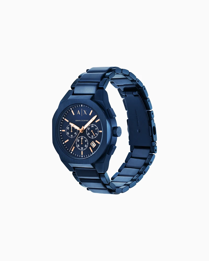  Sync Chronograph Blue Stainless Steel Watch