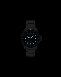 Emporio Armani - World Explorer Solar-Powered Three-Hand Stainless Steel Watch, Man, Multicoloured, Size: TU