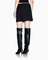 Mini skirt with buttons