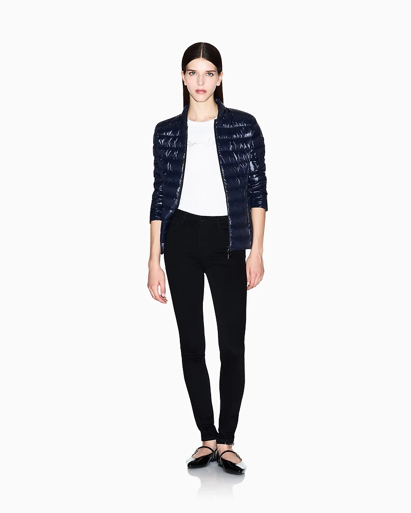 Armani Exchange - Super Skinny Jeans, Woman, Black, Size: