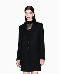 Armani Exchange - Coats, Woman, Black, Size: