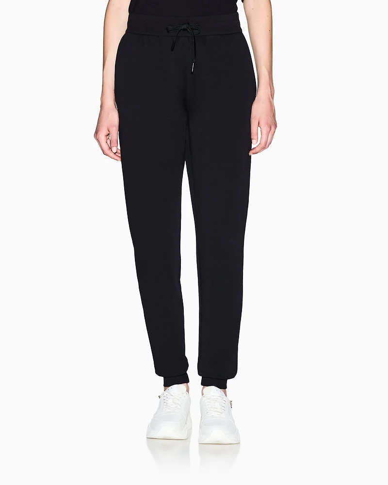 Armani Exchange - Icon Jogger Pants, Woman, Black, Size: