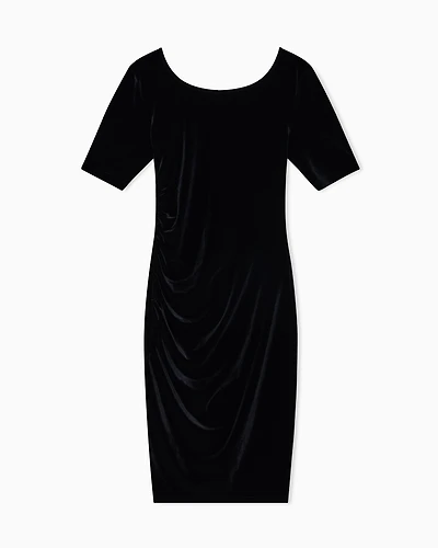 Armani Exchange - Short Dresses, Woman, Black, Size: