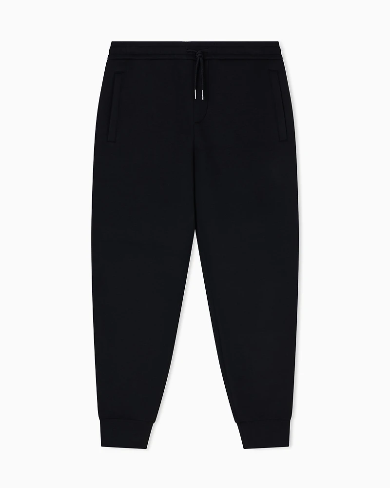 Armani Exchange - Sweatpants, Man, Black, Size: