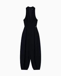 V-neck jumpsuit