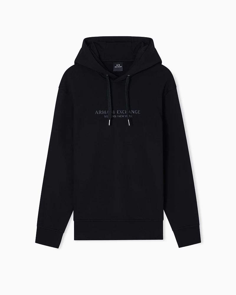 HOODED COTTON LOGO SWEATSHIRT