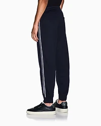 Armani Exchange - Logo Signature Joggers, Man, Navy Blue, Size: