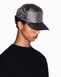 Hat with allover logo