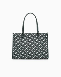 Shopping bag with allover pattern