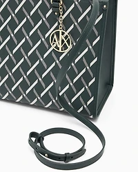 Shopping bag with allover pattern