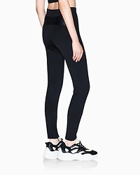Armani Exchange - Leggings, Woman, Black, Size: