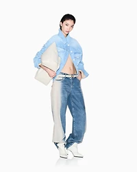 Oversized denim jacket
