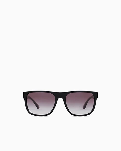 Emporio Armani - Men's bio-acetate sunglasses, Man, Black, Size: 56L