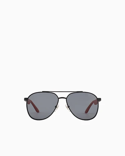 Emporio Armani - Boy’s aviator sunglasses, Boy, Black, Size: 53L
