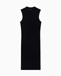 Armani Exchange - Midi Dresses, Woman, Black, Size: