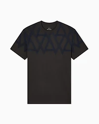Regular fit T-shirt with maxi print