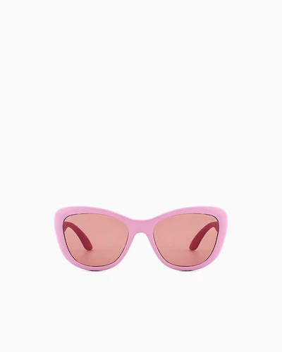Emporio Armani - Girl’s butterfly sunglasses, Girl, Pink, Size: 50L