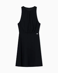 Armani Exchange - Short Dresses, Woman, Black, Size: