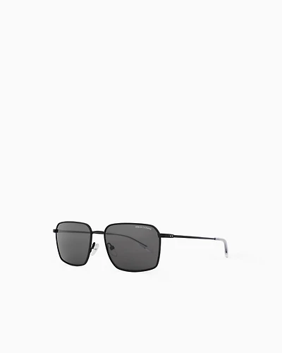 Armani Exchange - Sunglasses, Man, Black, Size: 57L