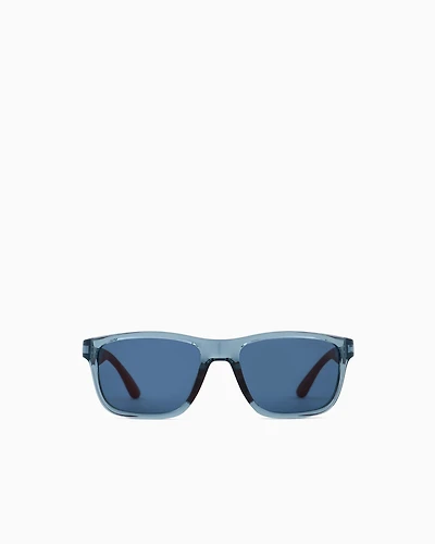 Emporio Armani - Children’s pillow-shaped sunglasses, Boy, Blue, Size: 48L