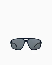 Emporio Armani - Men’s aviator sunglasses, Man, Blue, Size: 59L