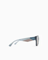 Armani Exchange - Sunglasses, Woman, Grey, Size: 54L