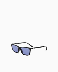Emporio Armani - Women’s rectangular sunglasses, Woman, Black, Size: 55L