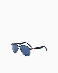 Emporio Armani - Boy’s aviator sunglasses, Boy, Blue, Size: 53L