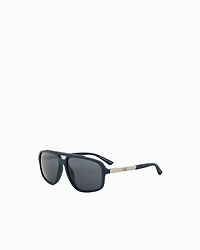 Emporio Armani - Men’s aviator sunglasses, Man, Blue, Size: 59L