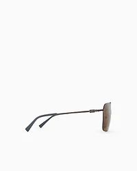 Armani Exchange - Sunglasses, Man, Grey, Size: 60L