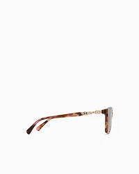 Emporio Armani - Women’s cat-eye sunglasses, Woman, Red, Size: 54L