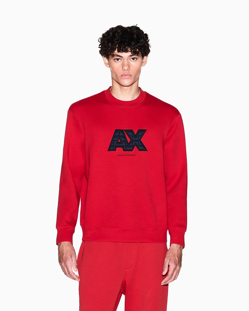 Sweatshirt with maxi logo
