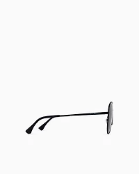 Emporio Armani - Men’s aviator sunglasses Asian fit, Man, Black, Size: 60L