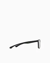 Emporio Armani - Men’s square sunglasses, Man, Black, Size: 55L