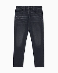 Armani Exchange - Slim-fit denim jeans, Man, Grey, Size: