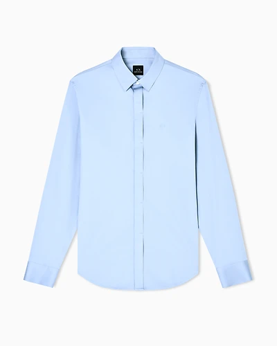 Slim fit cotton shirt