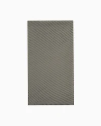 Emporio Armani - Pleated stole, Woman, Grey, Size: TU