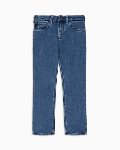 Emporio Armani - J06 jeans stretch denim, Boy, Blue, Size: