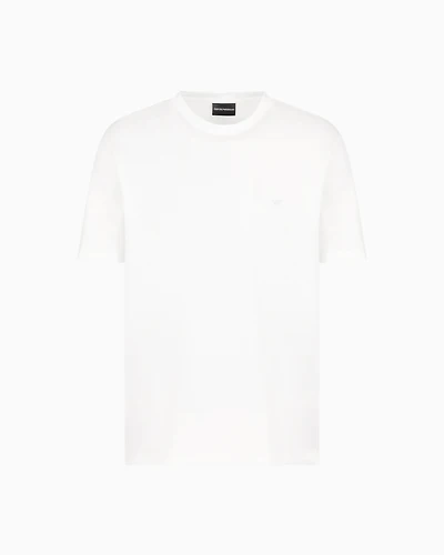 Emporio Armani - ASV Travel Essentials jersey T-shirt, Man, White, Size: