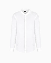 Armani Exchange - Classic Shirts, Man, White, Size: