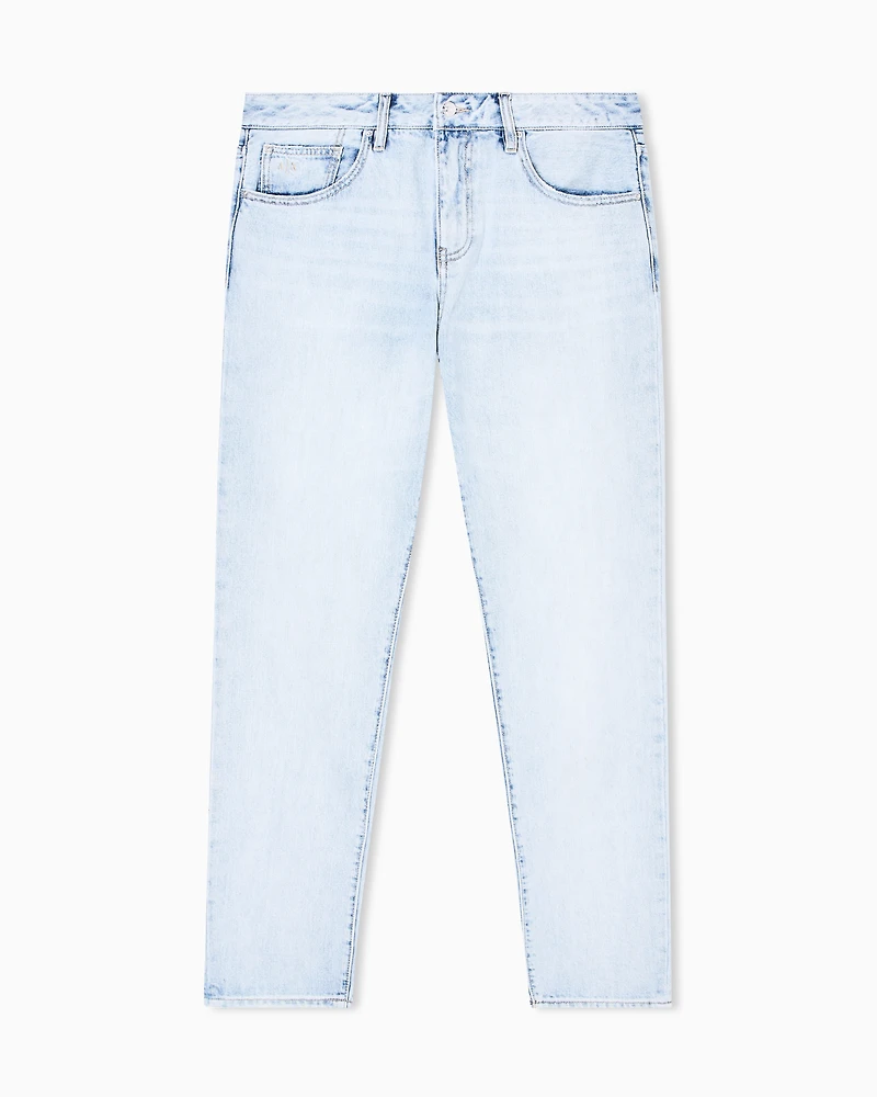 Armani Exchange - Slim-fit denim jeans, Man, Blue, Size: