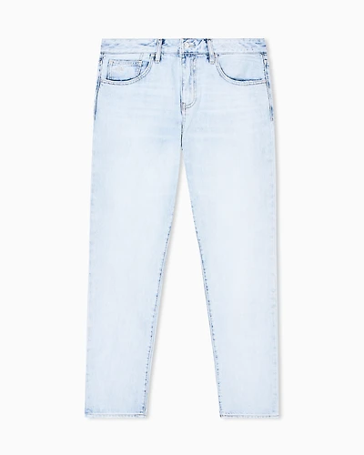Armani Exchange - Slim-fit denim jeans, Man, Blue, Size: