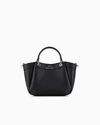 Armani Exchange - Small handbag with degradè shoulder strap, Woman, Black, Size: TU